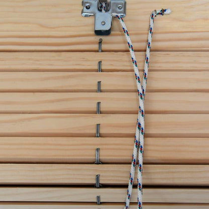 Wooden Pergola Blind - Natural