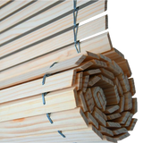 Wooden Pergola Blind - Natural