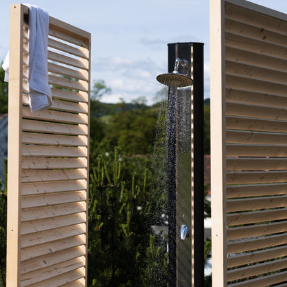 Freestanding Outdoor Privacy Screen Gen. 2 - Natural wood