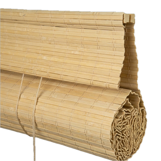 Bamboo Blackout Blind with Hidden Mechanism - Natural