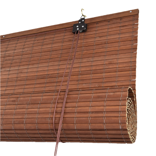 Bamboo Blackout Blind - Brown