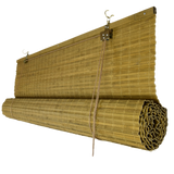 Bamboo Blackout Blind - Light Brown (Walnut)